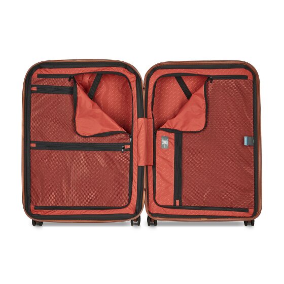 Delsey Paris Helium Ultimate 4 roues Valise cabine 70 cm '"avec soufflet d''extension"'
