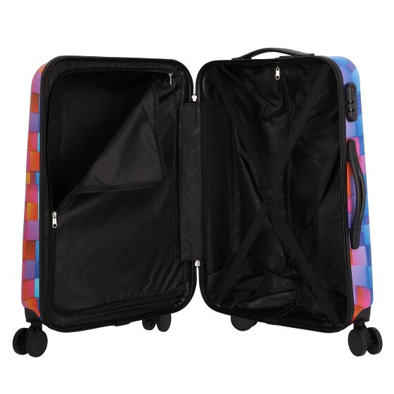 Nowi Santa Cruz 4 roulettes Set de valises 3 pièces