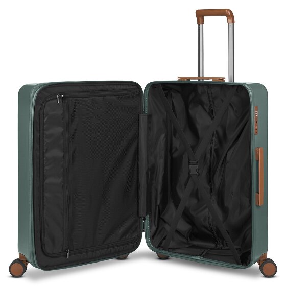 Bric's Ferrara 4 roulettes Trolley M 67 cm avec soufflet d'extension