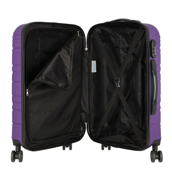 Check.In Paradise 4 roulettes Set de valises 3 pièces