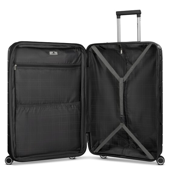 Franky London 4 roulettes Trolley L 74 cm avec soufflet d'extension