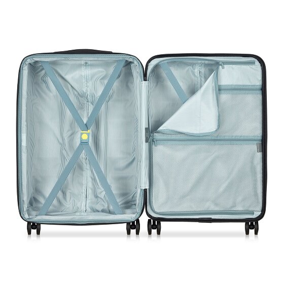 Delsey Paris Air Armour 4 roues Set de valises 3 pièces '"avec soufflet d''extension"'