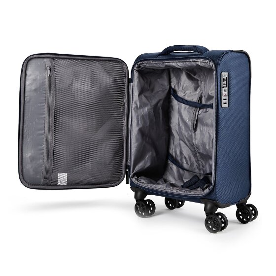 d&n Travel Line 9804 4 roues Valise cabine S 55 cm