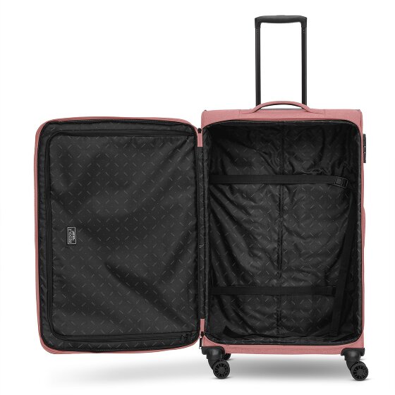 Redolz Essentials 12 LARGE 4 roues Valise cabine 79 cm avec soufflet d'extension
