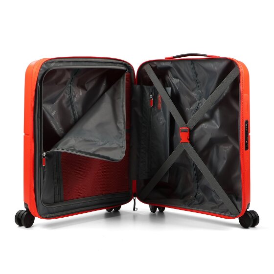 American Tourister Dashpop 4 roulettes Trolley de cabine 55 cm avec soufflet d'extension