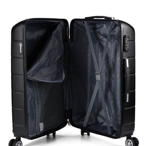 Benzi 5583 4 roulettes Trolley 77 cm