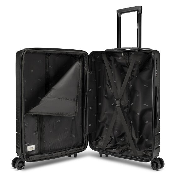 camel active Hanoi 4 roulettes Set de valises 3 pièces avec soufflet d'extension