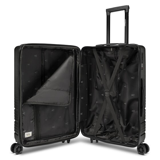 camel active Hanoi 4 roulettes Set de valises 3 pièces avec soufflet d'extension