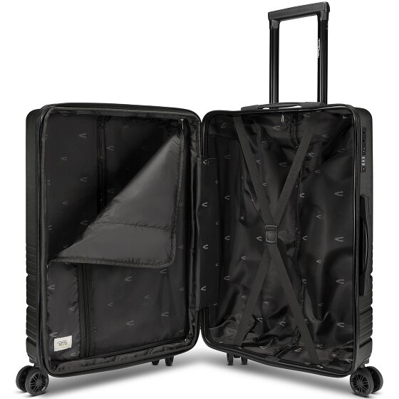 camel active Hanoi 4 roues Set de valises 3 pièces avec soufflet d'extension