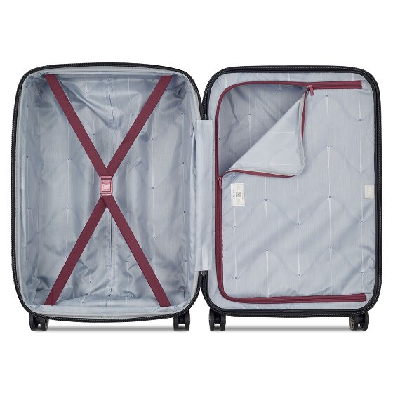 Delsey Paris Meteor 4 roues Set de valises 3 pièces '"avec soufflet d''extension"'