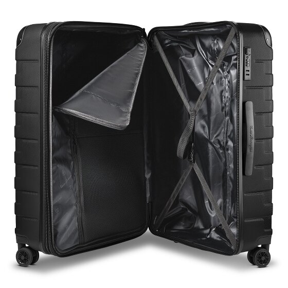 Tonino Lamborghini Milano 4 roues Valise cabine L 72 cm avec soufflet d'extension