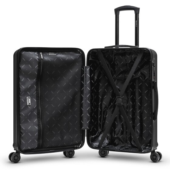 Redolz Essentials 07 3-SET 4 roues Set de valises 3 pièces