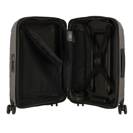 Samsonite Attrix 4 roulettes Trolley de cabine 55 cm avec soufflet d'extension