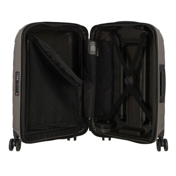 Samsonite Attrix 4 roulettes Trolley de cabine 55 cm avec soufflet d'extension