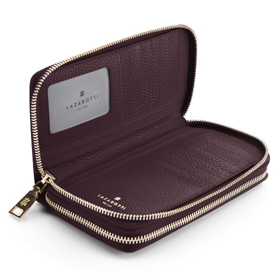 Lazarotti Bologna Leather Porte-monnaie Protection RFID Cuir 20 cm