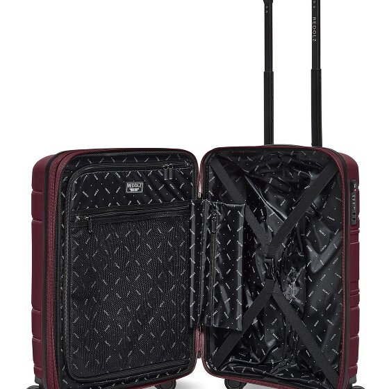 Redolz Essentials 11 4 roues Valise cabine 55 cm avec soufflet d'extension