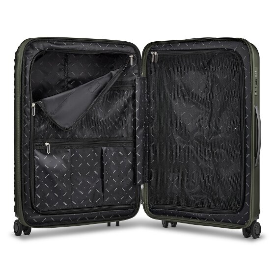 Redolz Essentials 01 4 roues Valise cabine M 66 cm avec soufflet d'extension