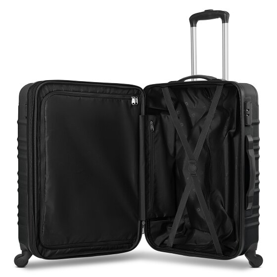 Wenger Amplar Evo 4 roulettes Set de valises 3 pièces avec soufflet d'extension