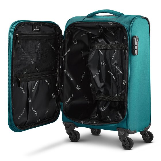 Smartbox Edition 04 4 roues Valise cabine 55 cm avec soufflet d'extension