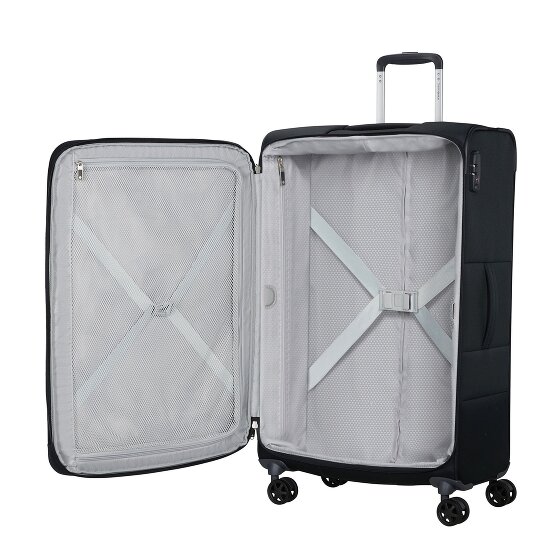 Samsonite Base Boost 4 roues Valise cabine 78 cm '"avec soufflet d''extension"'