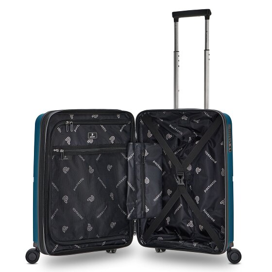 Pactastic Collection 01 4 roulettes Trolley de cabine S 55 cm avec soufflet d'extension