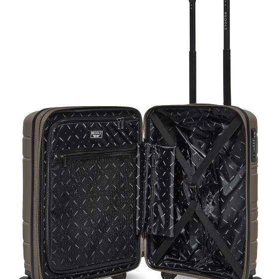 Redolz Essentials 11 4 roues Valise cabine 55 cm avec soufflet d'extension