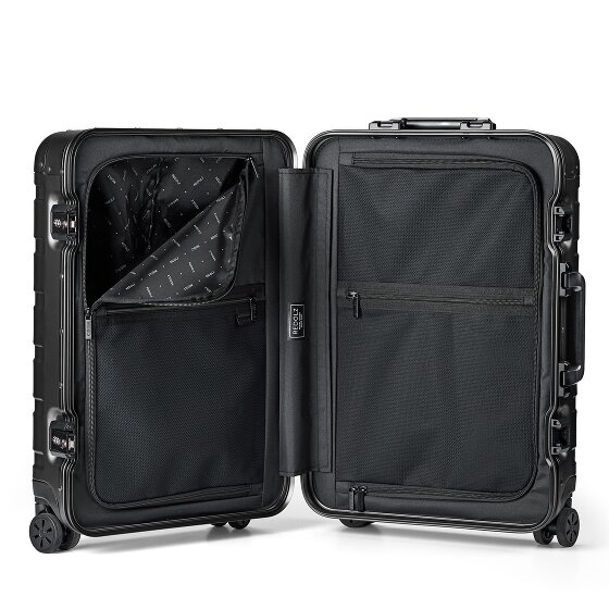 Redolz Pro Aluminium 4 roues Trolley de cabine S 55 cm