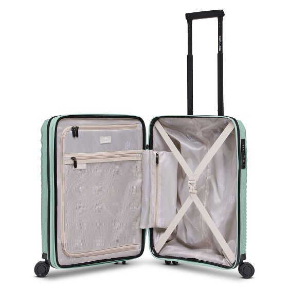 Farmhood Eco Edition 4 roulettes Trolley de cabine 55 cm avec soufflet d'extension