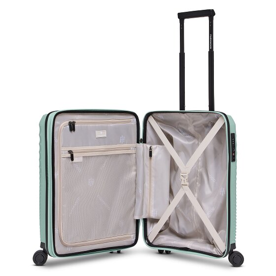 Farmhood Eco Edition 4 roulettes Trolley de cabine 55 cm avec soufflet d'extension