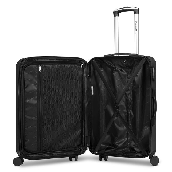 Check.In Paradise 2.0 4 roulettes Trolley M 68 cm avec soufflet d'extension