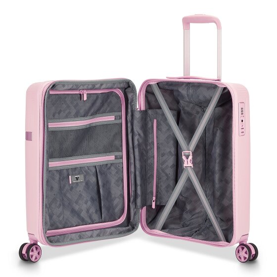 Roncato Airglam 2.0 4 roues Valise cabine 55 cm avec soufflet d'extension