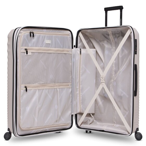 Farmhood Eco Edition 4 roulettes Trolley 77 cm avec soufflet d'extension