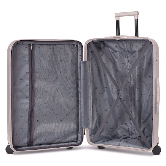 d&n South Dakota 4 roulettes Trolley L 76 cm avec soufflet d'extension