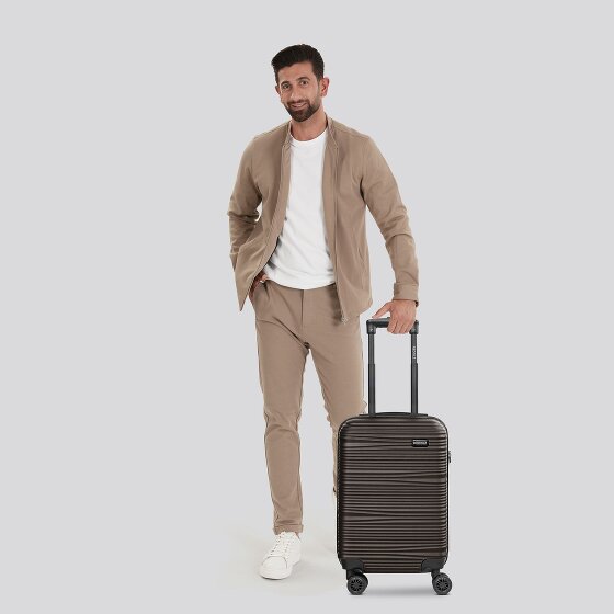 Redolz Essentials 16 CABIN 4 roues trolley cabine 55 cm slim