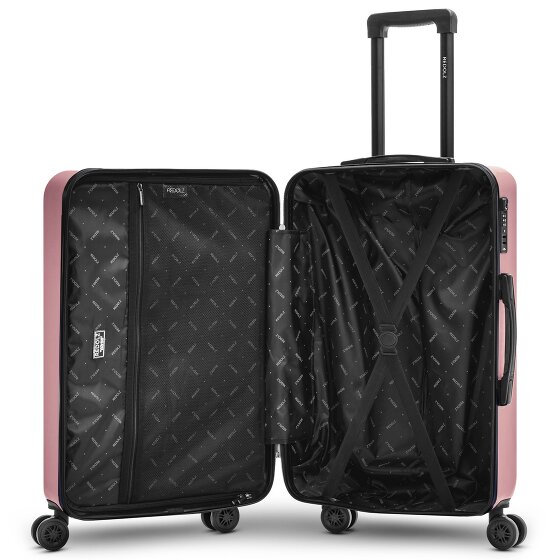 Redolz Essentials 09 3-SET 4 roulettes Set de valises 3 pièces