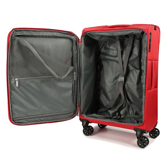 Samsonite Base Breeze 4 roulettes Trolley 67 cm avec soufflet d'extension
