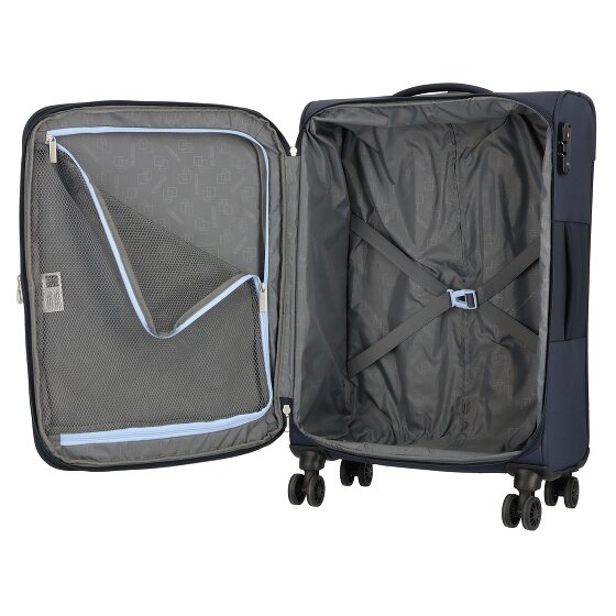 American Tourister Avantour 4 roulettes Set de valises 3 pièces avec soufflet d'extension