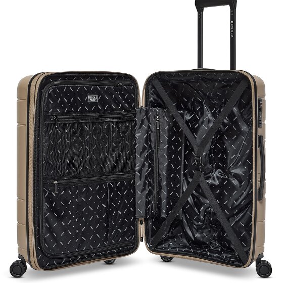 Redolz Essentials 11 4 roues Set de valises 3 pièces avec soufflet d'extension