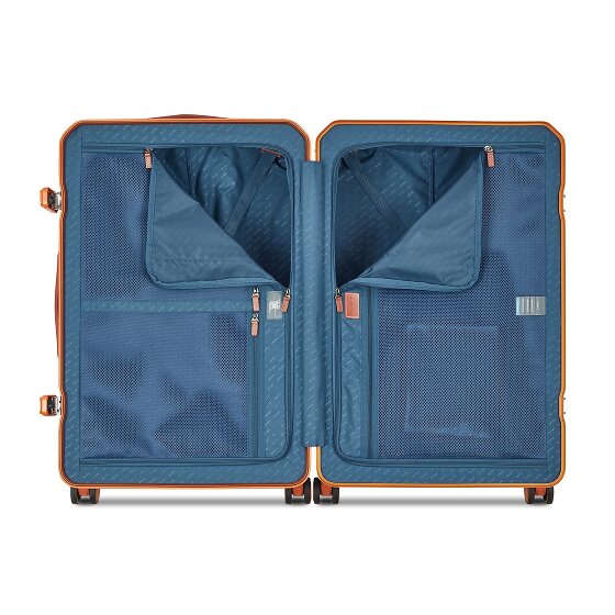 Delsey Paris Alu'R 4 roues Valise cabine 76 cm