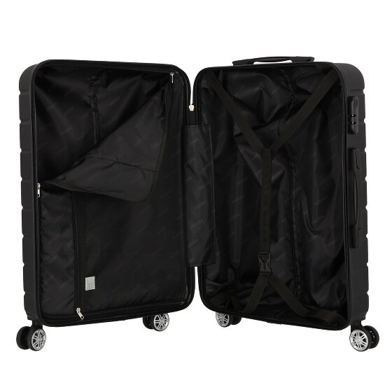 Nowi Bergamo 4 roues Set de valises 2 pièces