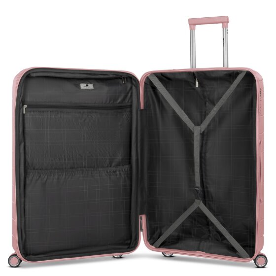 Franky London 4 roulettes Trolley L 74 cm avec soufflet d'extension