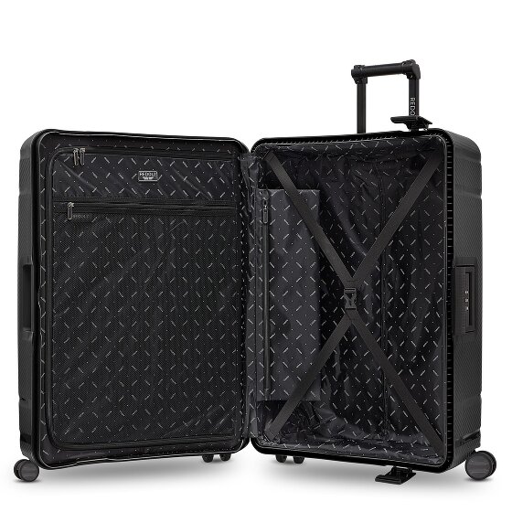 Redolz Essentials 15 Set de valises à 4 roulettes 3 pièces avec fermeture à trois points