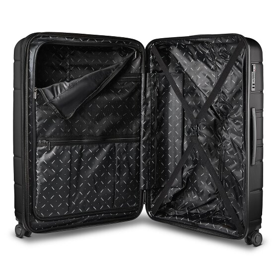 Redolz Essentials 11 4 roues Valise cabine 76 cm avec soufflet d'extension