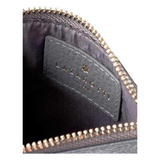 Lazarotti Étui à clés et porte-cartes en cuir de Bologne, protection RFID, 11,5