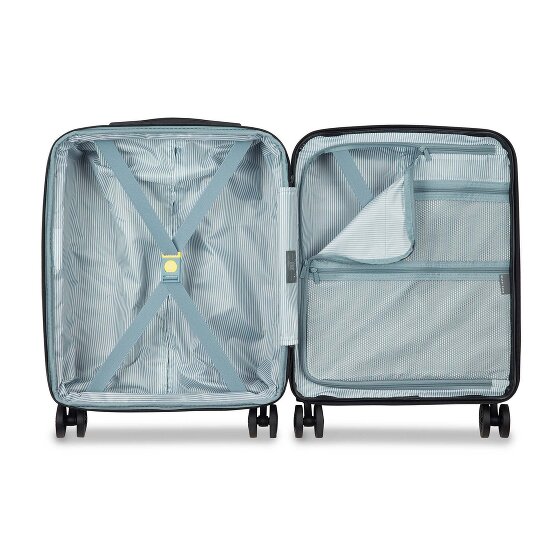 Delsey Paris Meteor 4 roues Valise cabine 55 cm avec soufflet d'extension