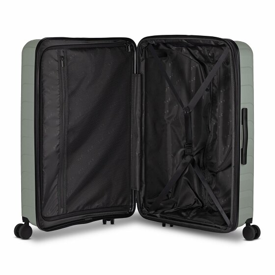 d&n Toronto 4 roues Set de valises 3 pièces avec soufflet d'extension
