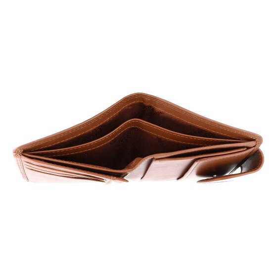 Golden Head Polo Porte-monnaie Protection RFID Cuir véritable 12 cm