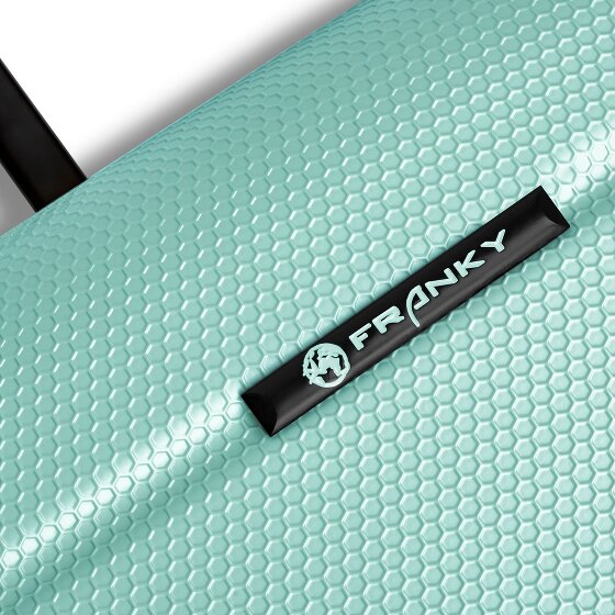 Franky Munich 4.0 Set de valises à 4 roulettes 3 pièces avec soufflet extensible