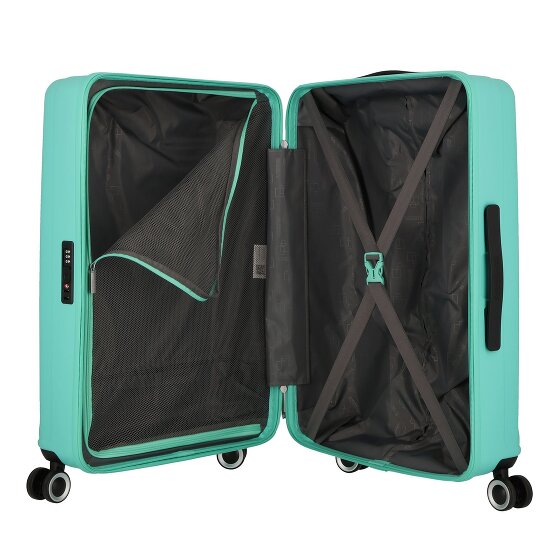 American Tourister Sunset Hills 4 roulettes Set de valises 3 pièces