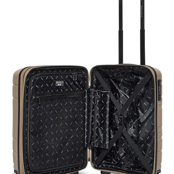 Redolz Essentials 11 4 roues Valise cabine 55 cm avec soufflet d'extension